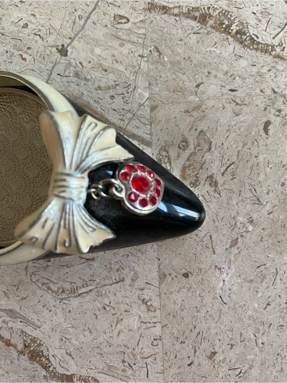 Vintage Audrey Partylite Shoe Votive Candle Holder - Picture 3 of 7